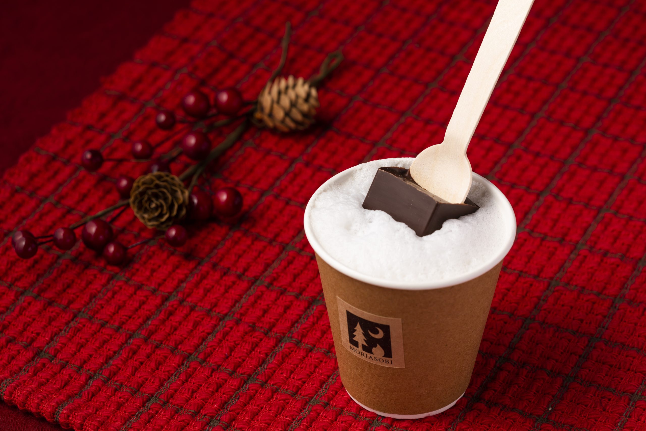 Sweets and drinks for winter cafe time