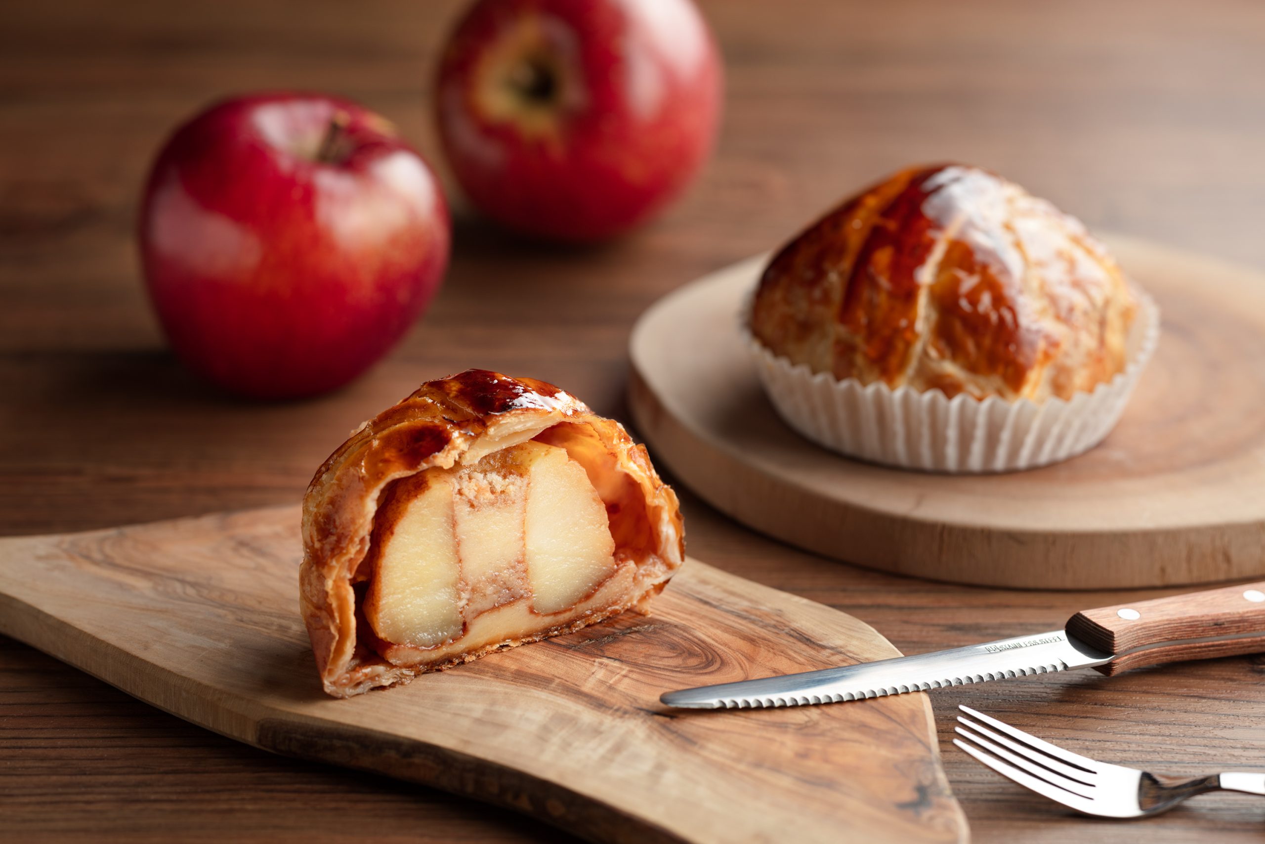 ハルニレテラスで巡る、りんごの秋スイーツ