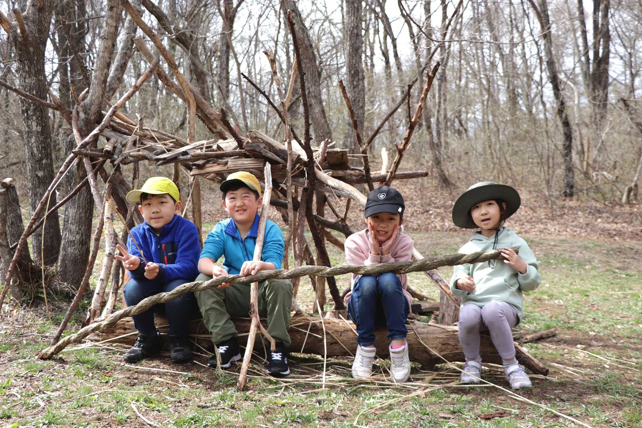 ピッキオこども冒険クラブ 春休み ～野鳥が集まる森のデイキャンプ～